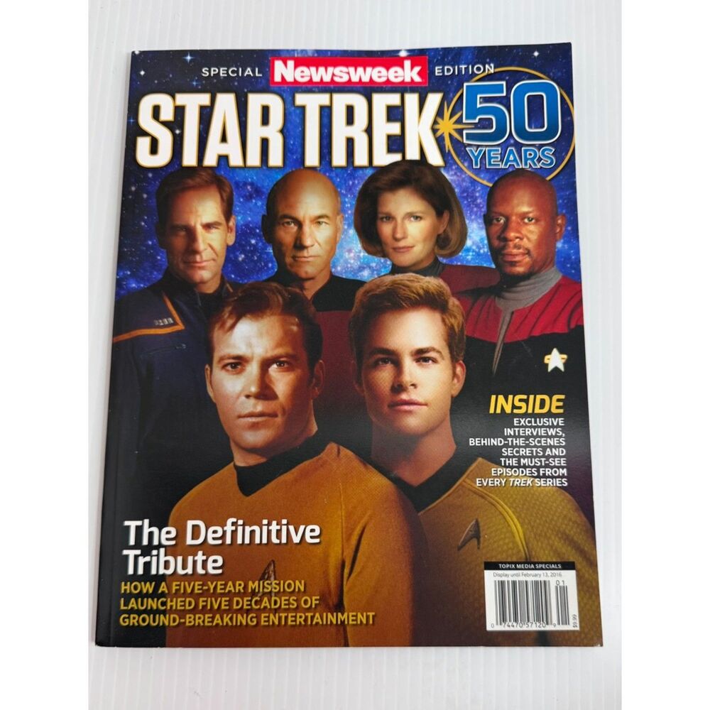 Newsweek Star Trek 50th Anniversary Special Edition Magazine Ultimate Tribute